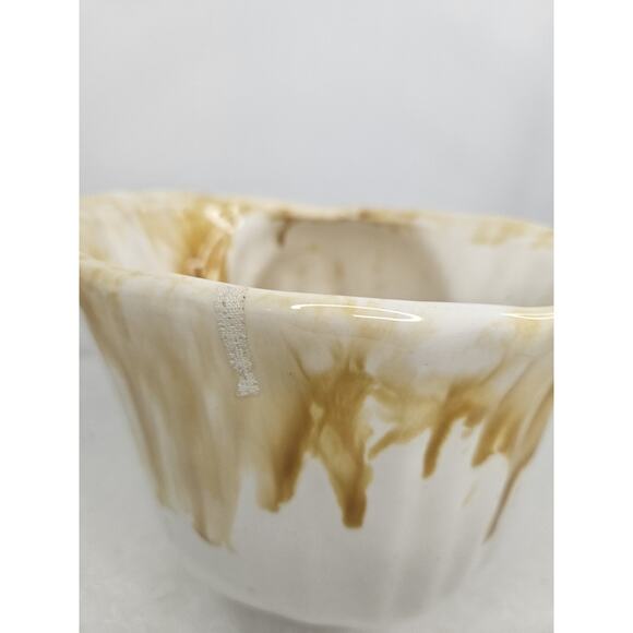 Vintage Sea Shell Nautilus Glazed Terra Cotta Herb Planter Garden Shelf Decor - Picture 8 of 13